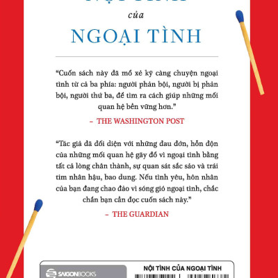 Nội tình của ngoại tình - Tác giả: Esther Perel - KHÔNG NÊN ÁP ĐẶT CẢM XÚC