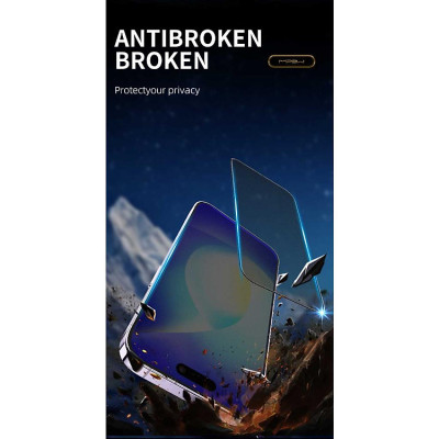 Kính cường lực chống chói chống vân tay MIPOW KINGBULL 2.5D HD Anti-Glare Premium cao cấp cho iPhone 15 ProMax | 15 Pro | 15 Plus | 15 Hàng chính hãng