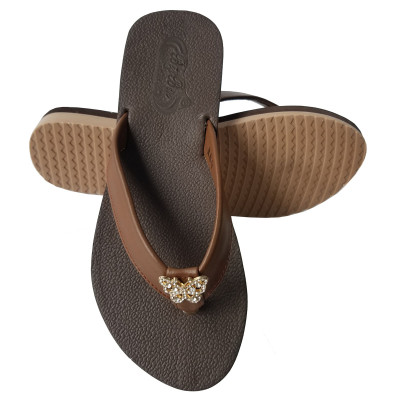 Dép Xỏ Ngón Nữ Da Bò Thật BIGGBEN Cao Cấp DXN54