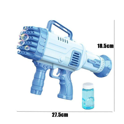 Combo 2 Đồ Chơi Bắn Bong Bóng 32 Nòng Vui Nhộn Kèm Lọ Xà Phòng