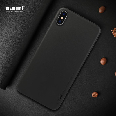 Ốp lưng Memumi siêu mỏng chống bám vân 0.3 mm cho iPhone X, Xs có gờ bảo vệ camera - Hàng nhập khẩu