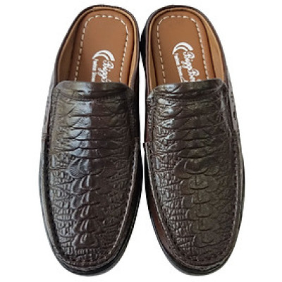 Dép Bít Đầu Nam BIGGBEN Da Bò Thật Cao Cấp SB137