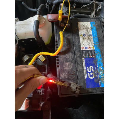 Bút Thử Điện Ô Tô, Xe Máy 12V – 24V Mẫu Mới Siêu Nhạy | Dụng Cụ Đo Điện Cao Cấp, Chính Xác, ĐÈN TRANG TRÍ , ĐỒNG HỒ TREO TƯỜNG