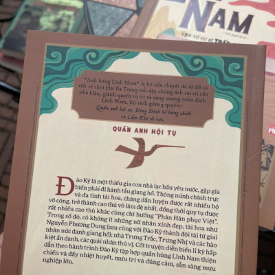 (Bộ 2 Cuốn) BỘ ANH HÙNG LĨNH NAM - QUYỂN 1 - Quần Anh Hội Tụ - Yên Tử Cư Sĩ Trần Đại Sỹ - NXB Phụ Nữ Việt Nam (bìa mềm)