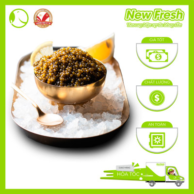Trứng Cá Tầm Caviar de Đuc Nga Cao Cấp - Hộp 50Gr