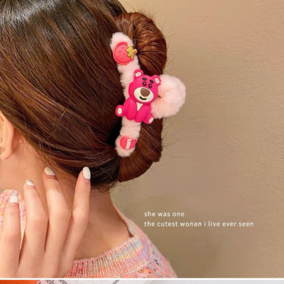 Kep tóc lông mịn gấu dâu LOTSO DRU - Hàng Chính Hãng