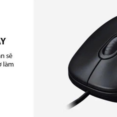 Chuột Quang Dây B100 Máy Tính Cổng Usb Dây Dài 1.1M