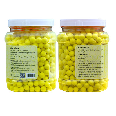 Viên Tinh Bột Nghệ Mật Ong Tabaha 500g