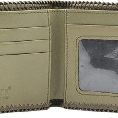 Ví Nam Huy Hoàng HT2715 (10 x 12.5 cm) - Xanh Rêu