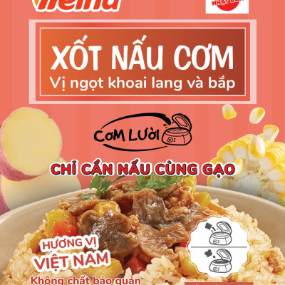 Combo 3 Gói Xốt Nấu Cơm Nisshin Nhiều Vị - Nisshin Seifun Welna Shop