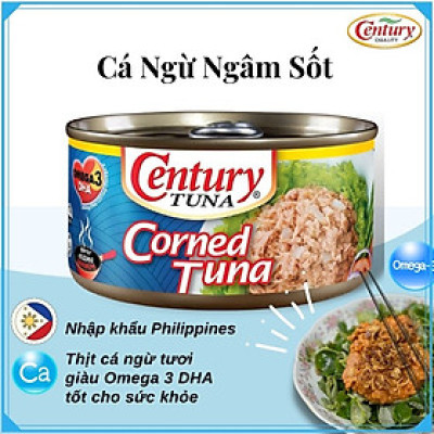 [Chính hãng] Cá ngừ ngâm sốt cay/không cay nhập khẩu Philippines  - Khối lượng 180g