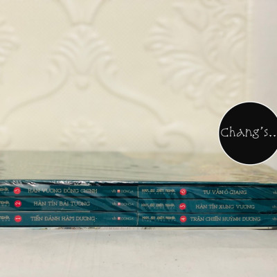 Boxset Hán Sở Diễn Nghĩa Liên Hoàn Họa - Chung Sơn Cư Sỹ Chân Vĩ