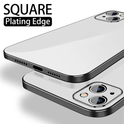 Ốp lưng trong suốt viền màu cho iPhone 14 Plus (6.7 inch) hiệu Likgus Simple But Unique chống sốc, chống chịu mọi va đập - hàng nhập khẩu