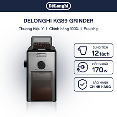 [Hàng chính hãng] Máy xay cà phê DeLonghi KG89