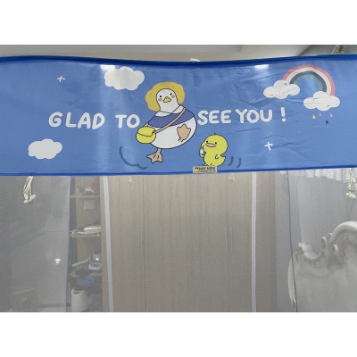 Màn Chụp Đỉnh Vuông Cao Cấp Mộc Miên ( Hình thật )