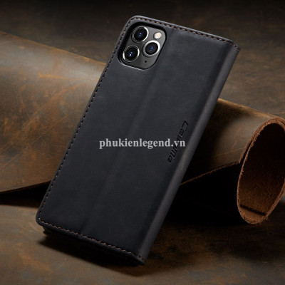 Bao da dạng ví dành cho iPhone 13 Pro Max hiệu caseme chống sốc chống va đập bụi bẩn, có ngăn đựng tiền, đựng thẻ tiện dụng - Hàng chính hãng