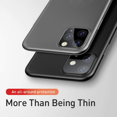 Ốp lưng nhám siêu mỏng 0.18mm cho iPhone 11 Pro Max hiệu X-Level Wings Case (bảo vệ viền, chống trầy cực tốt, chất liệu cao cấp, viền bảo vệ camera dày 0.3mm) - Hàng nhập khẩu