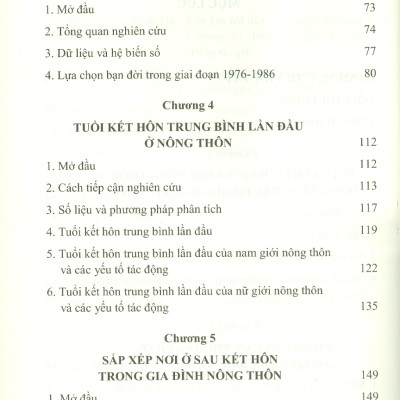 HÔN NHÂN VÀ GIA ĐÌNH Nông Thôn Đồng Bằng Bắc Bộ Giai Đoạn 1976 - 1986 (Sách chuyên khảo)
