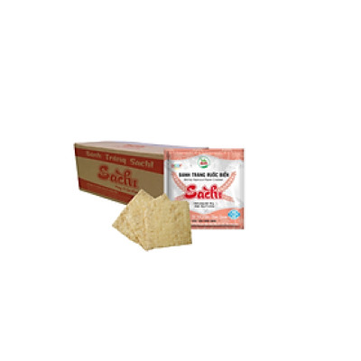 Thùng 50 Gói Loại 60Gram, Bánh Tráng Ruốc Biển Cao Cấp Nướng Sẵn Sachi
