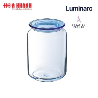 Hũ Thủy Tinh Luminarc Rondo Blue 1L - L0364