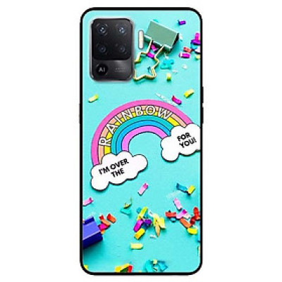 Ốp lưng dành cho Oppo A54 - A74 - A94 - A15 / A15s mẫu Mưa Cầu Vòng