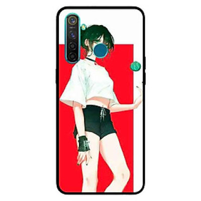 Ốp Lưng in cho Realme 5 Mẫu Girl Anime 6 - Hàng Chính Hãng