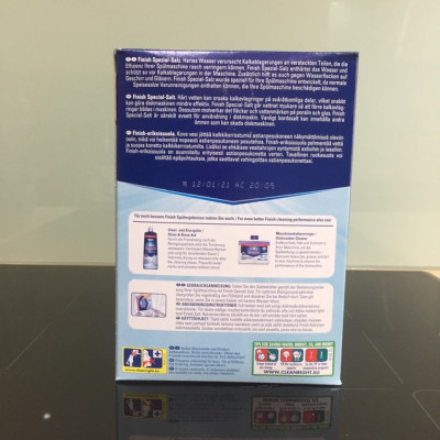 COMBO FINISH: Viên rửa bát Finish Classic 110 viên + Muối 1,2kg + Nước làm bóng 750ml