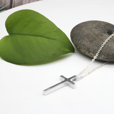 Dây Chuyền Nữ Bạc Hình Thánh Giá Thập Giá Cho Người Theo Đạo BẠC HIỂU MINH DMD336