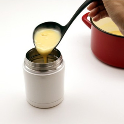 Muôi múc canh Echo Metal, làm từ nylon cao cấp có tráng phủ lớp Ion bạc kháng khuẩn với khả năng chịu nhiệt từ -20℃ ~ 200℃ - nội địa Nhật Bản 