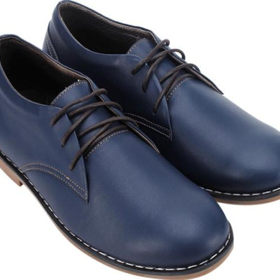 Giày Mọi Nam Cột Dây Huy Hoàng HT7775 - Xanh Đen