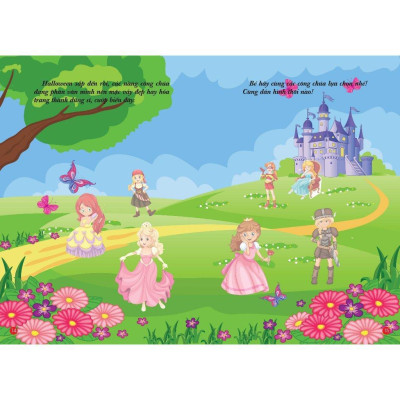 Sách - Bóc Dán Hình Thông Minh - Công Chúa Nhỏ - Little Princess - Tập 4 - Việt Thư
