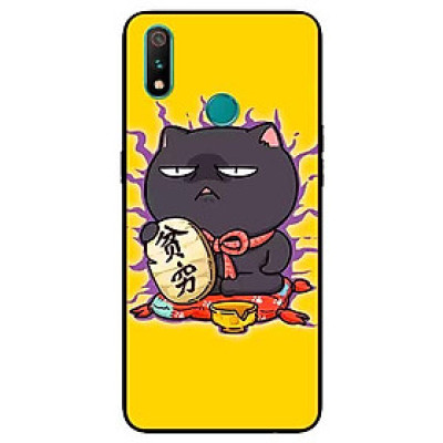 Ốp Lưng in cho Realme 3 Pro Mẫu Mèo May Mắn 9 - Hàng Chính Hãng