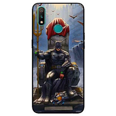 Ốp Lưng in cho Realme 3 Pro Mẫu Vua Người Dơi - Hàng Chính Hãng