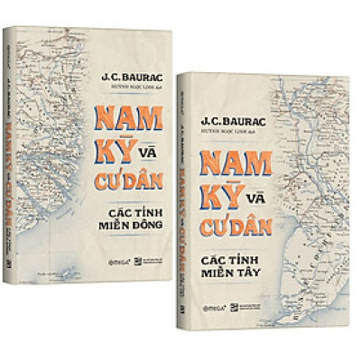 Combo 2 Cuốn Sách: Nam Kỳ Và Cư Dân Các Tỉnh Miền Tây + Nam Kỳ Và Cư Dân Các Tỉnh Miền Đông (Bìa cứng)