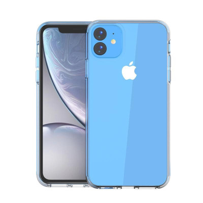 Bộ 2 ốp lưng dẻo silicon cho iPhone 11 (6.1 inch) hiệu Ultra Thin (siêu mỏng 0.6mm, chống trầy, chống bụi) - Hàng nhập khẩu