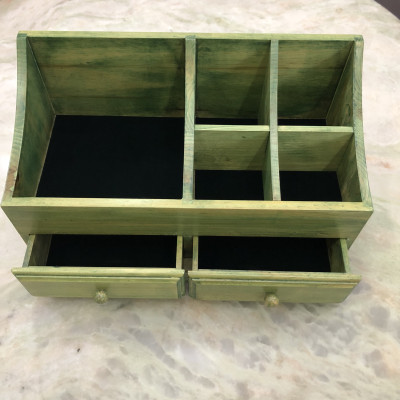 HỘP ĐỰNG MỸ PHẨM, TRANG SỨC, ĐỒ DÙNG CÁ NHÂN ..GỖ TỰ NHIÊN CAO CẤP VIMOS - F133