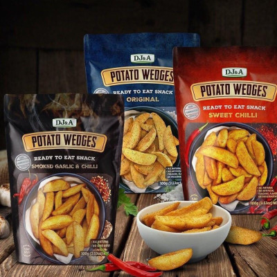 Khoai tây sấy giòn truyền thống DJ&A 100g