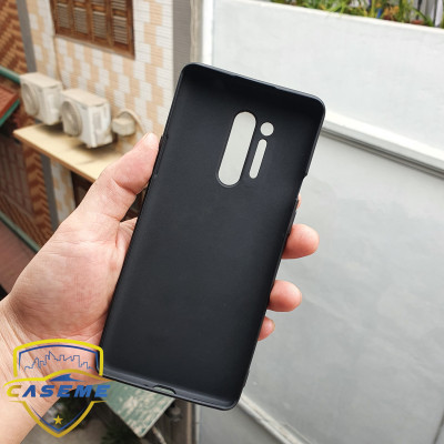 Ốp lưng dành cho OnePlus 8 Pro silicon dẻo màu đen bảo vệ camera chống sốc cao cấp