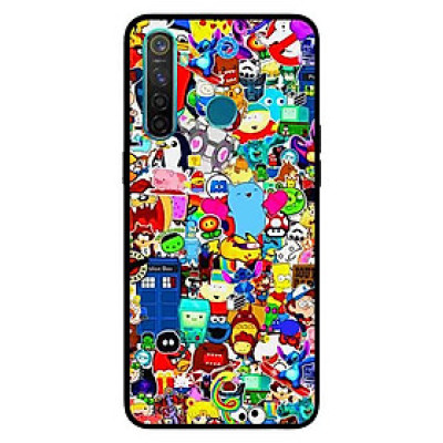 Ốp Lưng in cho Realme 5 Mẫu MÀU SẮC 4 - Hàng Chính Hãng