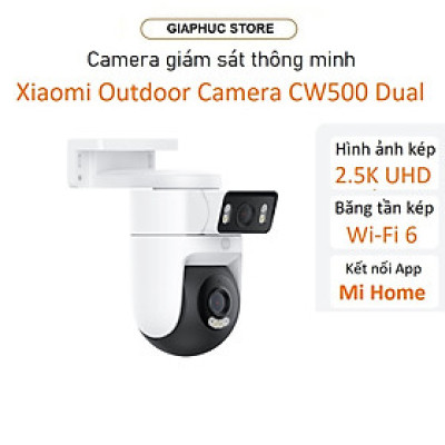 Camera IP ngoài trời 360 độ 4MP Xiaomi CW500 Dual - GiaPhucStore | Hàng Chính Hãng