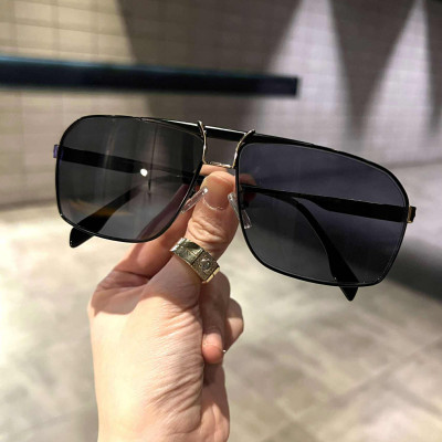 Kính râm nam cao cấp đi đường dáng vuông chống nắng uv + Tặng phụ kiện kèm theo