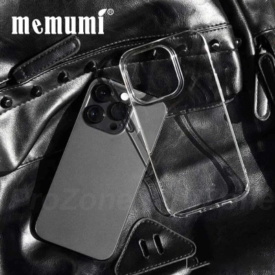 Ốp Lưng Cứng Trong Siêu Mỏng Memumi Chống Ố Vàng cho iPhone 17 Pro Max 16 Pro Max , 15 Plus  ,11 , 12 ,13 ,14