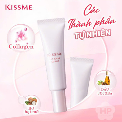 Kem Tẩy Tế Bào Da Chết Cho Môi Kissme Puchi Mochi Lips Scrub (Tuýp 10 G)