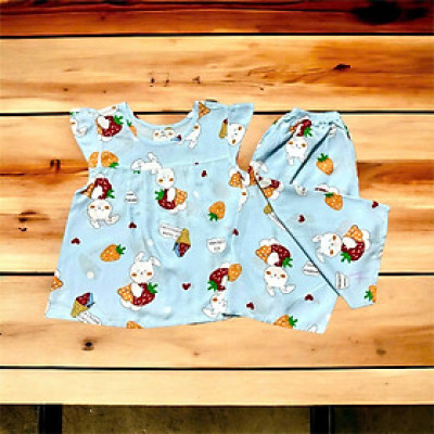 Combo 4 Bộ Đồ Tole Bé Gái Cánh Tiên Quần Đùi 4-40kg (Giao Mẫu Ngẫu Nhiên)