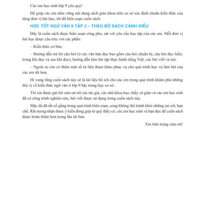 Sách - Học Tốt Ngữ Văn 9 - Cánh Diều - Biên soạn theo chương trình GDPT mới - ndbooks