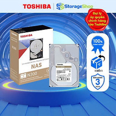 Ổ cứng mạng nas HDD Toshiba N300 Gold 3.5Inch Hàng chính hãng