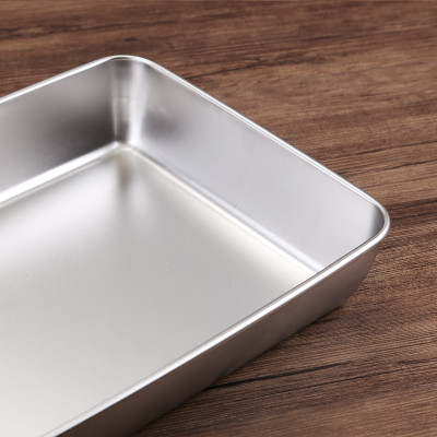 KHAY INOX 304 SÂU CAO CẤP – THIẾT KẾ HIỆN ĐẠI, BỀN BỈ & TIỆN DỤNG - KHAY INOX 304 CHỮ NHẬT NHIỀU SIZE,