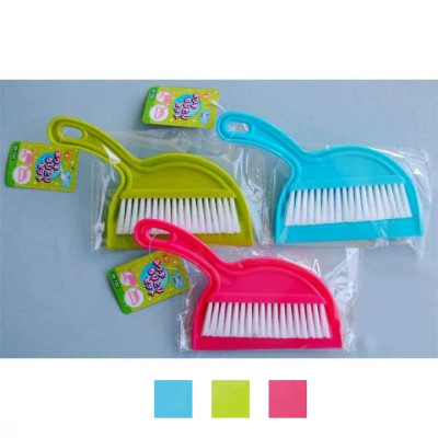 Bộ chổi & xẻng hót rác Mini cán cong Seiwa Pro - Hàng Nội Địa Nhật Bản