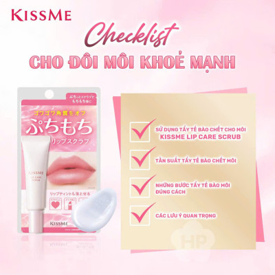 Kem Tẩy Tế Bào Da Chết Cho Môi Kissme Puchi Mochi Lips Scrub (Tuýp 10 G)