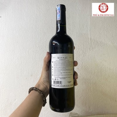 Rượu Vang Đỏ Pháp Hauts de Meynac Bordeaux